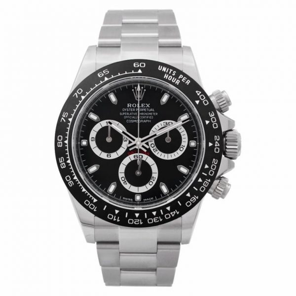 rolex daytona black face